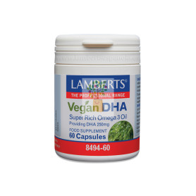 VEGAN DHA 250Mg. 60 CAPSULAS LAMBERTS