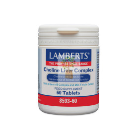 CHOLINE LIVER COMPLEX 60 TABLETAS LAMBERTS