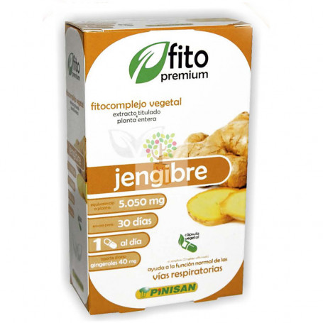 FITO PREMIUM JENGIBRE 30 CAPSULAS PINISAN