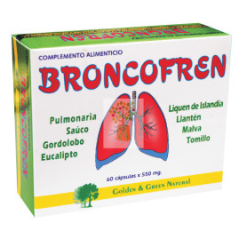 BRONCOFREN 60 CAPSULAS GOLDEN GREEN