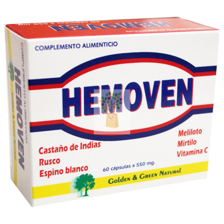 HEMOVEN 60 CAPSULAS GOLDEN GREEN