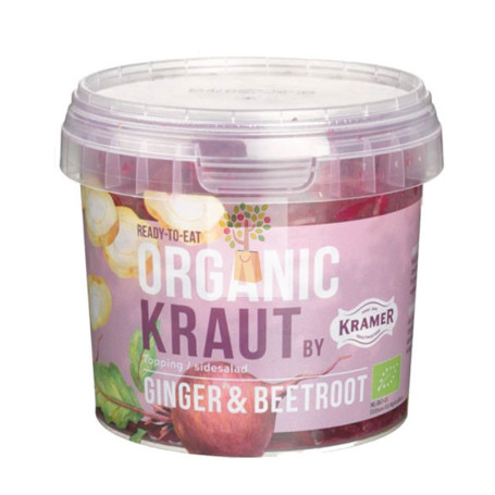 CHUCRUT FRESCO JENGIBRE Y REMOLACHA KRAMERS BIO 300Gr. VEGETALIA
