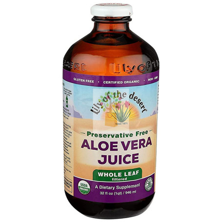 ZUMO DE ALOE VERA 946Ml. LILY OF THE DESERT