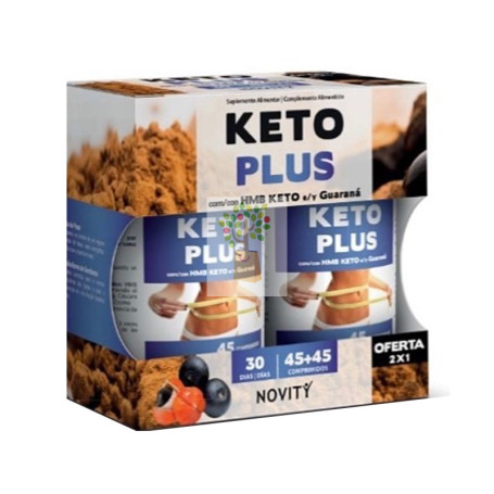 KETO PLUS 45+45 COMPRIMIDOS NOVITY