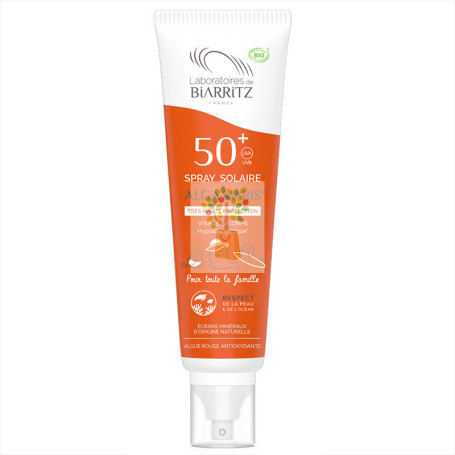 SPRAY SOLAR CARA & CUERPO SPF+50 100Ml. ALGAMARIS