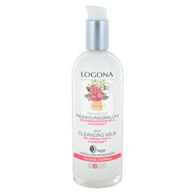 LECHE LIMPIADORA HIDRATANTE ROSAS BIO & KALPARIANE 125Ml. LOGONA