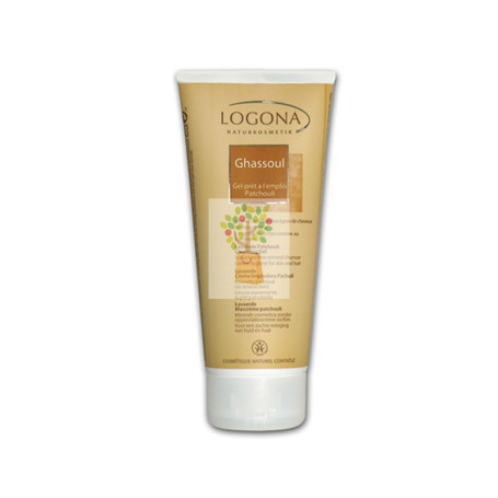 LAVAERDE ARCILLA DE RHASSOUL & PACHOULI 200Ml. LOGONA