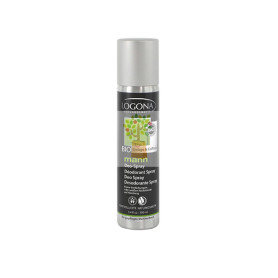DESODORANTE SPRAY MANN GINKGO & CAFEINA BIO 100Ml. LOGONA