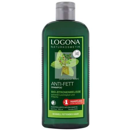 CHAMPU ANTIGRASA MELISA BIO 250Ml. LOGONA