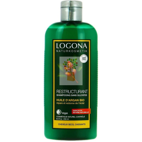 CHAMPU BRILLO ARGAN BIO 250Ml. LOGONA