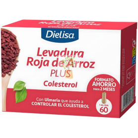 LEVADURA ROJA DE ARROZ PLUS 60 CAPSULAS DIETISA