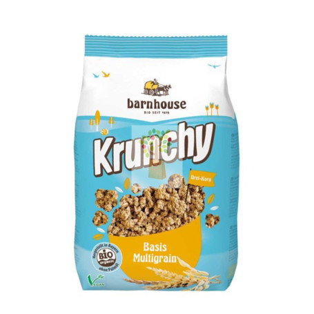 MUESLI KRUNCHY BASICO MULTICEREALES 600GR. BARNHOUSE