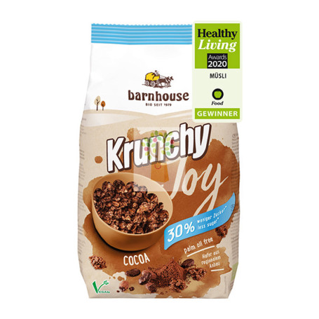 MUESLI KRUNCHY JOY CACAO 375Gr. BARNHOUSE