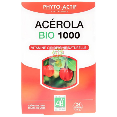 ACEROLA BIO 1000 24 COMPRIMIDOS PHYTO ACTIF