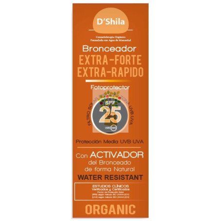BRONCEADOR EXTRAFORTE SPF25 200 ML SHILA