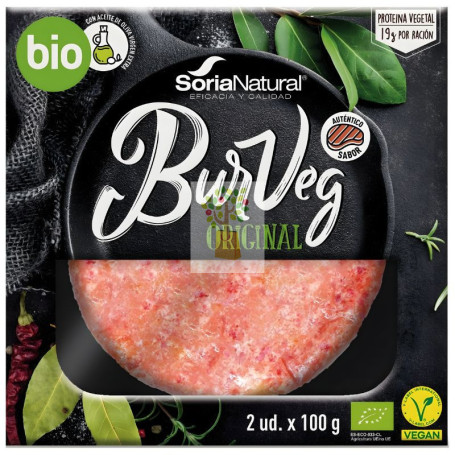 BURVEG ORIGINAL 2x100G SORIA NATURAL