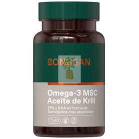 OMEGA-3 ACEITE DE KRILL 60 PERLAS BONUSAN