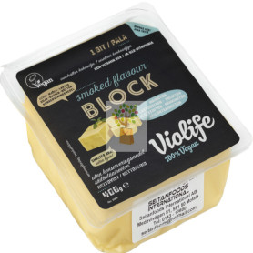 BLOQUE VEGANO QUESO AHUMADO 400Gr. VIOLIFE