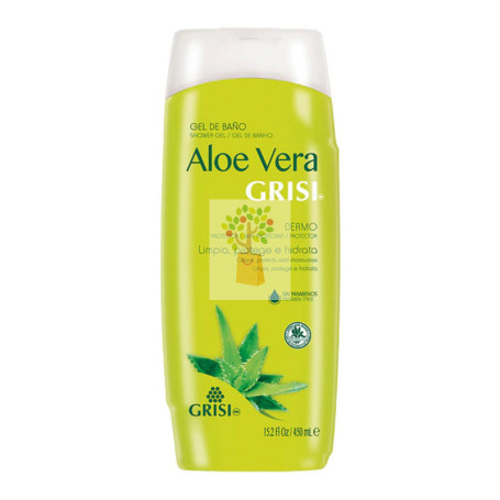 GEL DE BAÑO DE ALOE VERA 450Ml. GRISI