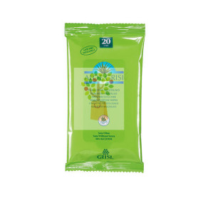 TOALLITA HUMEDAS DE ALOE VERA Y MANZANILLA 20Uds. GRISI