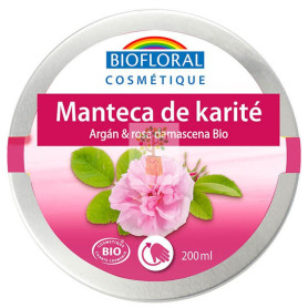 MANTECA REPARADORA SUAVE DE KARITE 200Ml. BIOFLORAL