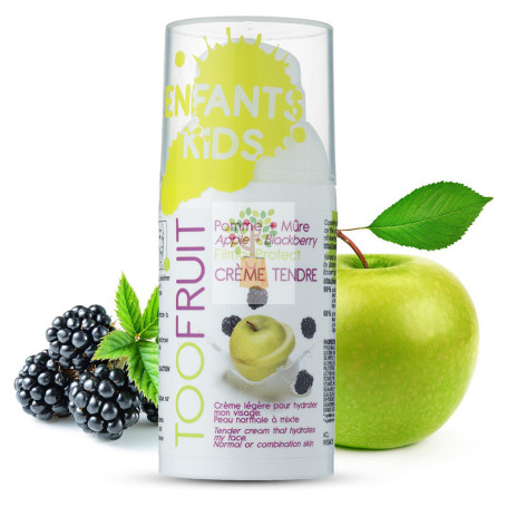 CREMA SUAVE FACIAL MORAS Y MANZANA 30Ml. TOOFRUIT