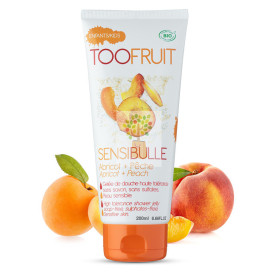 GEL DE DUCHA ALBARICOQUE Y MELOCOTON 200Ml. TOOFRUIT