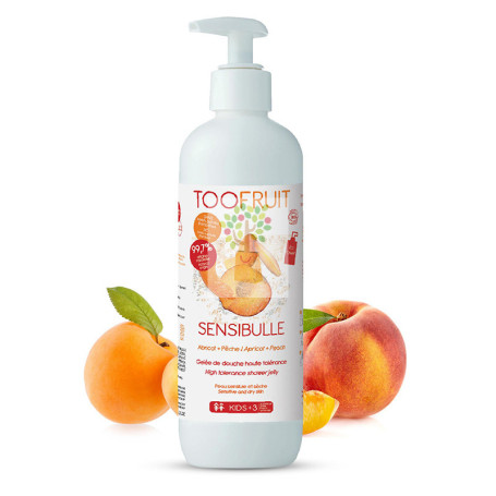GEL DE DUCHA ALBARICOQUE Y MELOCOTON 400Ml. TOOFRUIT
