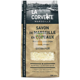 JABON DE MARSELLA EN VIRUTAS EXTRA PURO 750Gr. LA CORVETTE