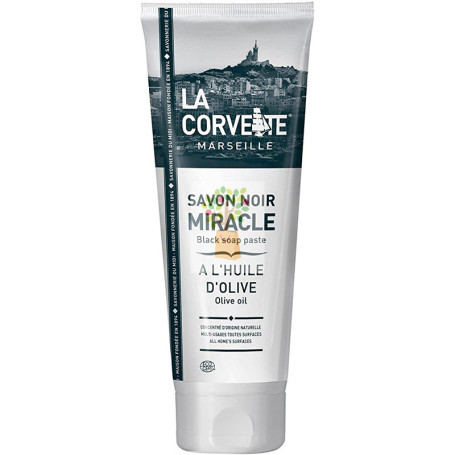 JABON NEGRO ACEITE DE OLIVA 250Ml. LA CORVETTE