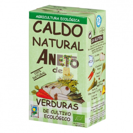 CALDO DE VERDURAS BIO 1Lt ANETO