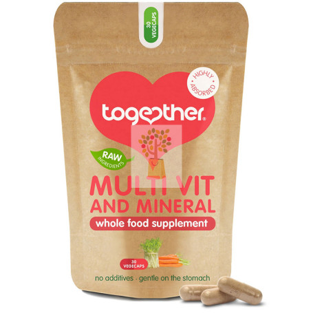 MULTIVITAMINAS Y MINERALES 30 CAPSULAS TOGETHER