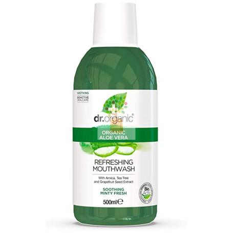 ENJUAGUE BUCAL DE ALOE VERA 500Ml. DR. ORGANIC