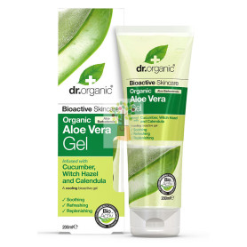 GEL CON PEPINO, OLMO ESCOCES Y CALENDULA 200Ml. DR. ORGANIC