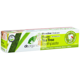 PASTA DENTAL DE ARBOL DEL TE 100Ml. DR. ORGANIC