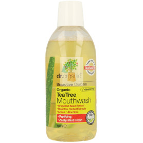ENJUAGUE BUCAL DE ARBOL DEL TE 500Ml. DR. ORGANIC