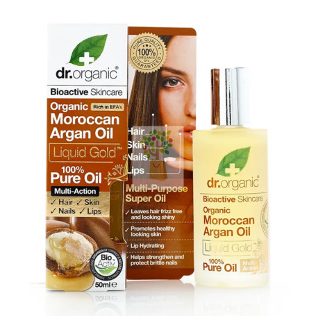 ACEITE PURO DE ARGAN 50Ml. DR. ORGANIC