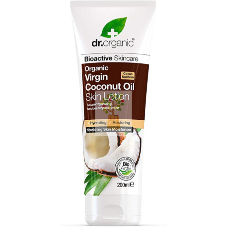 LOCION CORPORAL DE COCO 200Ml. DR. ORGANIC