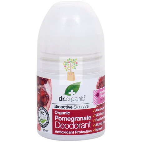 DESODORANTE DE GRANADA 50Ml. DR. ORGANIC