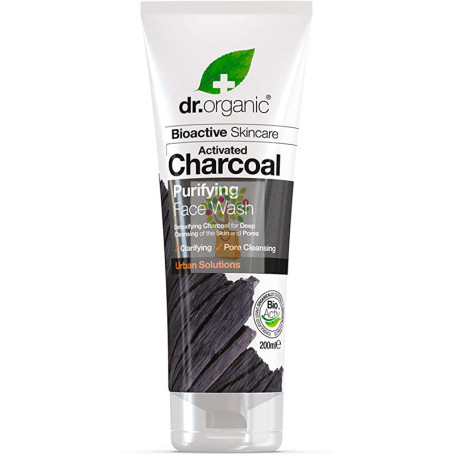 LIMPIADOR FACIAL DE CARBON ACTIVADO 200Ml. DR. ORGANIC