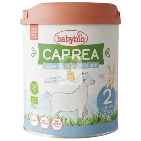 CAPREA 2 LECHE DE CABRA FÓRMULA DE CONTINUACIÓN 800G BABYBIO