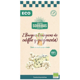 HAMBURGUESA DE COLIFLOR Y GORGONZOLA 160G OBRADOR SORRIBAS