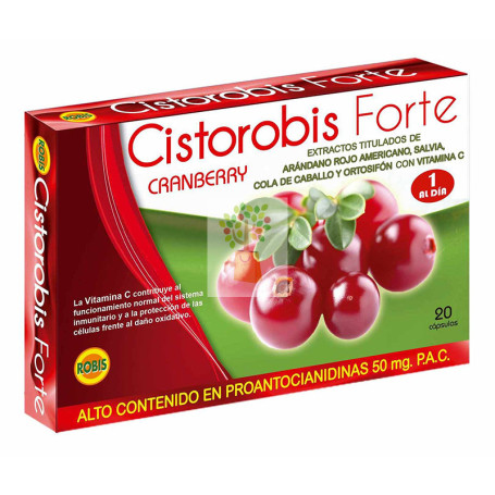CISTOROBIS FORTE 20 CAPSULAS ROBIS