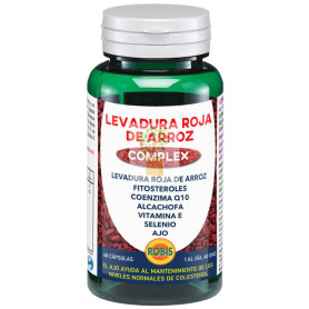 LEVADURA ROJA DE ARROZ COMPLEX 40 CAPSULAS ROBIS