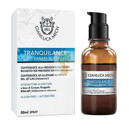 TRANQUILANCE CANAPA NOTTE SPRAY 20Ml. GIANLUCA MECH