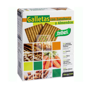 GALLETAS DE ZANAHORIA Y ALMENDRAS 240Gr. SANTIVERI