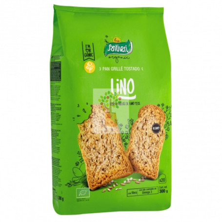 PAN GRILLE LINO BIO 240Gr. SANTIVERI