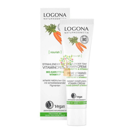 CREMA VITAMINICA ILUMINADORA 30Ml. LOGONA