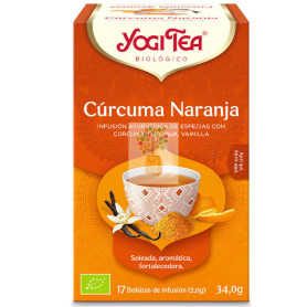 YOGI TEA CURCUMA NARANJA 17 FILTROS