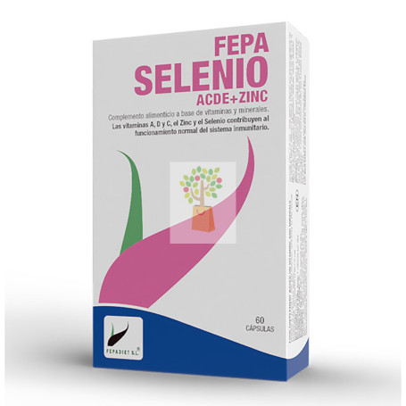 FEPA SELENIO + ZINC 60 CAPSULAS FEPADIET